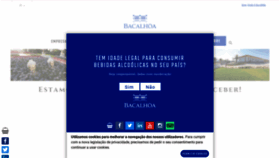 What Bacalhoa.com website looked like in 2020 (3 years ago)