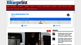 What Blueprint.ng website looked like in 2020 (3 years ago)