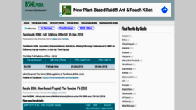 What Bsnlpedia.com website looked like in 2020 (3 years ago)