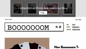 What Booooooom.com website looked like in 2020 (3 years ago)