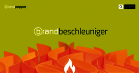What Brandpepper.de website looked like in 2020 (3 years ago)