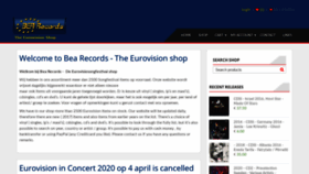 What Bearecords.nl website looked like in 2020 (3 years ago)