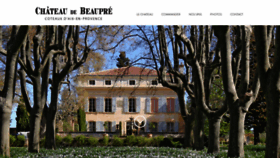 What Beaupre.fr website looked like in 2020 (3 years ago)