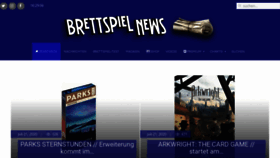 What Brettspiel-news.de website looked like in 2020 (3 years ago)