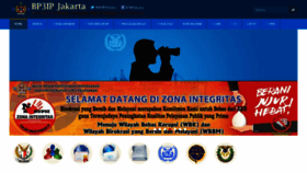 What Bp3ipjakarta.ac.id website looked like in 2020 (3 years ago)