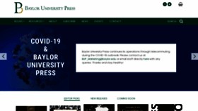 What Baylorpress.com website looked like in 2020 (3 years ago)