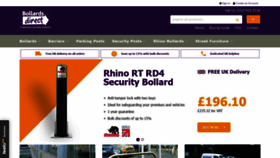 What Bollardsdirect.co.uk website looked like in 2020 (3 years ago)
