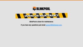 What Blinkpool.com website looked like in 2020 (3 years ago)
