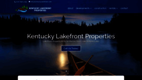 What Barrenlake.com website looked like in 2020 (3 years ago)
