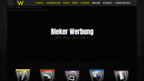 What Bleker.de website looked like in 2020 (3 years ago)