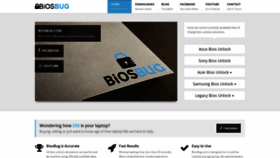 What Biosbug.com website looked like in 2020 (3 years ago)