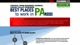 What Bestplacestoworkinpa.com website looked like in 2020 (3 years ago)