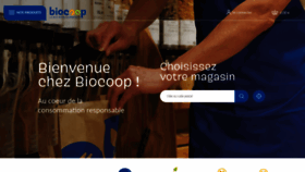 What Bio.coop website looked like in 2020 (3 years ago)