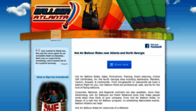 What Balloonatlanta.com website looked like in 2020 (3 years ago)