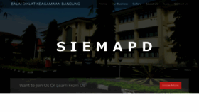 What Bandungsiemapede.id website looked like in 2020 (3 years ago)
