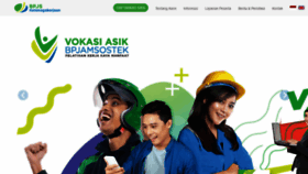 What Bpjsketenagakerjaan.go.id website looked like in 2020 (3 years ago)
