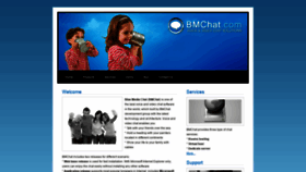 What Bmchat.com website looked like in 2020 (3 years ago)