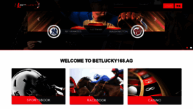 What Betlucky168.ag website looked like in 2020 (3 years ago)