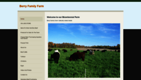 What Berryfamilyfarm.com website looked like in 2020 (3 years ago)