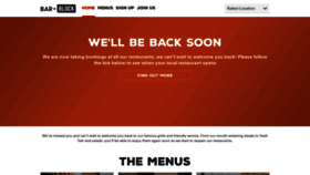 What Barandblock.co.uk website looked like in 2020 (3 years ago)