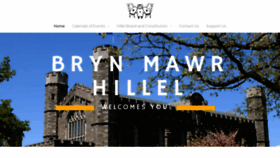 What Brynmawrhillel.org website looked like in 2020 (3 years ago)