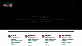 What Bakersribs.com website looked like in 2020 (3 years ago)
