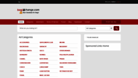 What Bagsxchange.com website looked like in 2020 (3 years ago)