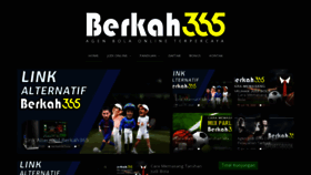 What Berkah365site.com website looked like in 2020 (3 years ago)