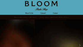 What Bloombakeshop.com website looked like in 2020 (3 years ago)