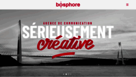 What Bosphore.fr website looked like in 2020 (3 years ago)