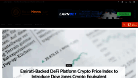 What Bitcoinnews.com website looked like in 2020 (5 years ago)