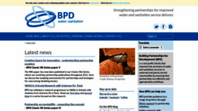 What Bpd-waterandsanitation.org website looked like in 2020 (3 years ago)