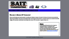 What Bait-consulting.com website looked like in 2020 (3 years ago)