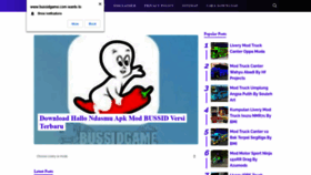 What Bussidgame.com website looked like in 2020 (3 years ago)