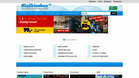 What Bladkiosken.dk website looked like in 2020 (3 years ago)