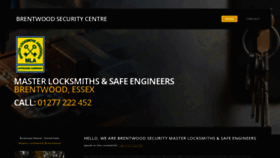 What Brentwoodsecurity.co.uk website looked like in 2020 (3 years ago)