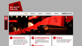 What Buschdaehn.de website looked like in 2020 (3 years ago)