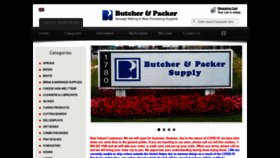 What Butcher-packer.com website looked like in 2020 (3 years ago)