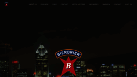 What Bierbrier.com website looked like in 2020 (4 years ago)