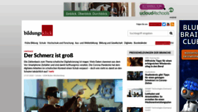 What Bildungsklick.de website looked like in 2020 (3 years ago)
