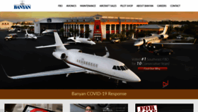 What Banyanair.com website looked like in 2020 (3 years ago)