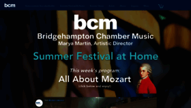 What Bcmf.org website looked like in 2020 (3 years ago)