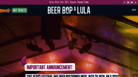 What Beerbopalulafestival.com website looked like in 2020 (3 years ago)