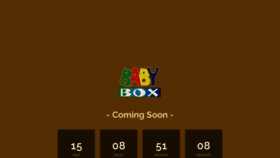 What Babybox.tv website looked like in 2020 (3 years ago)