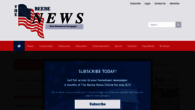 What Beebenews.com website looked like in 2020 (3 years ago)