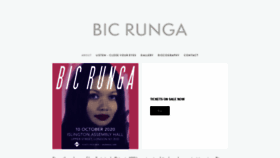 What Bicrunga.com website looked like in 2020 (3 years ago)