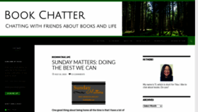 What Bookchatter.net website looked like in 2020 (3 years ago)