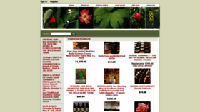 What Blessedmaineherbs.com website looked like in 2020 (3 years ago)