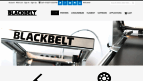 What Blackbelt-3d.com website looked like in 2020 (3 years ago)
