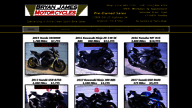 What Bjmotorcycles.com website looked like in 2020 (3 years ago)